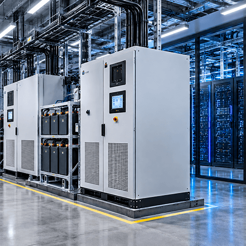 CIMtech Green Energy server racks in a data center